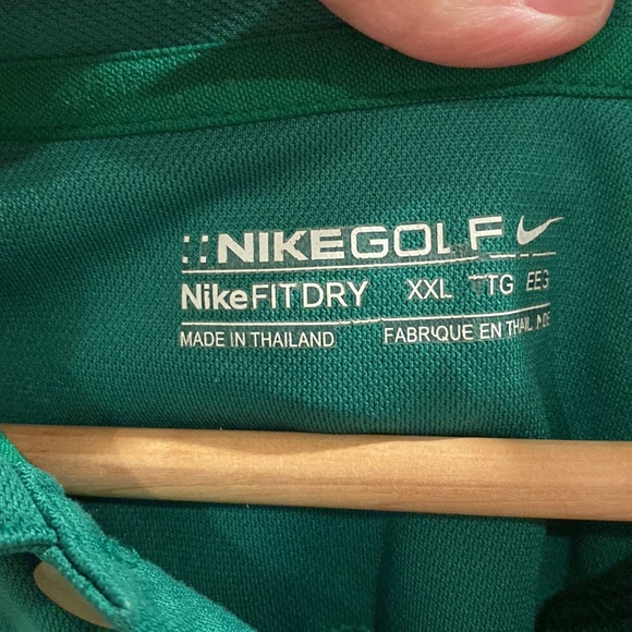 Nike Golf 2XL Kelly green polo - Picture 4 of 5